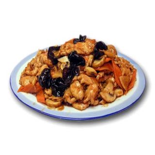 62.Пиле с бамбук и китайски гъби (800г)