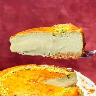 Tarta de Queso con Pistacho