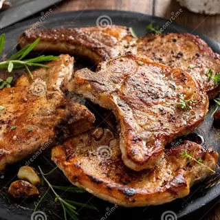 Costeletas de Porco Preto