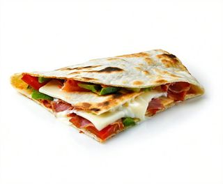 Piadina con speck e stracchino