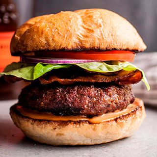 HAMBURGUESA BACON Y QUESO