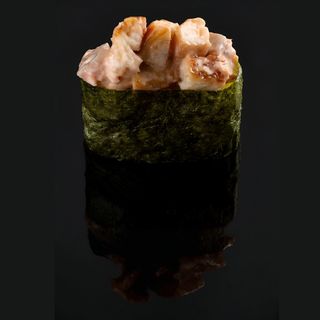 Суши Острый угорь гункан