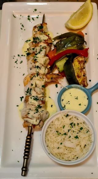 Brochettes De Poissons Fins