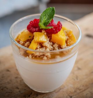 Panna cotta coconut