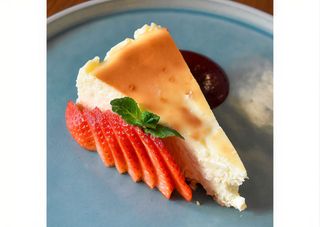 Tarta de Queso de Algarrobina