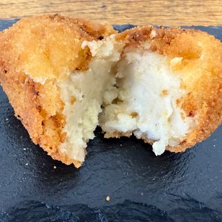 Croqueta casera merluza y gambas(5 unidades)