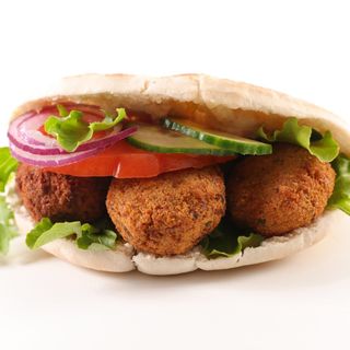 Panino falafel menù