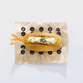 Ebi furai hot dog