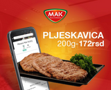 Pljeskavica 200 grama