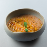 Гречневая каша с карамел. грушей и обожжёнными бананами (380 гр.)