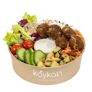 Falafel Tahini Vegan Salad