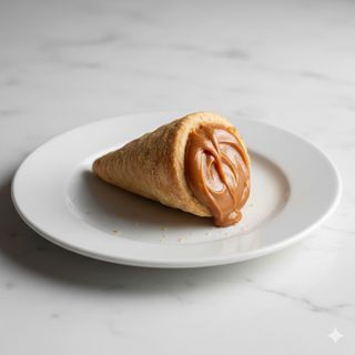 Cono de dulce de leche