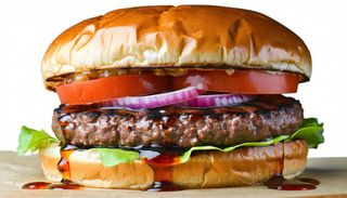 Сочен телешки бургер Блек  Ангъс