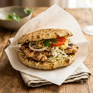 Pileće bijelo u lepinji 400gr