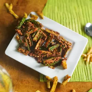 Crispy Okra (Bhindi) 