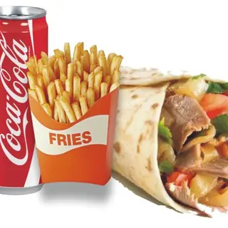 Menu piadina kebab