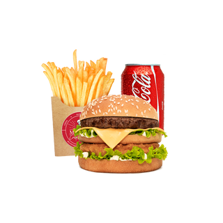 Menú Chick And Beef Master Burger