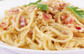 22. Salsa Carbonara con nata 