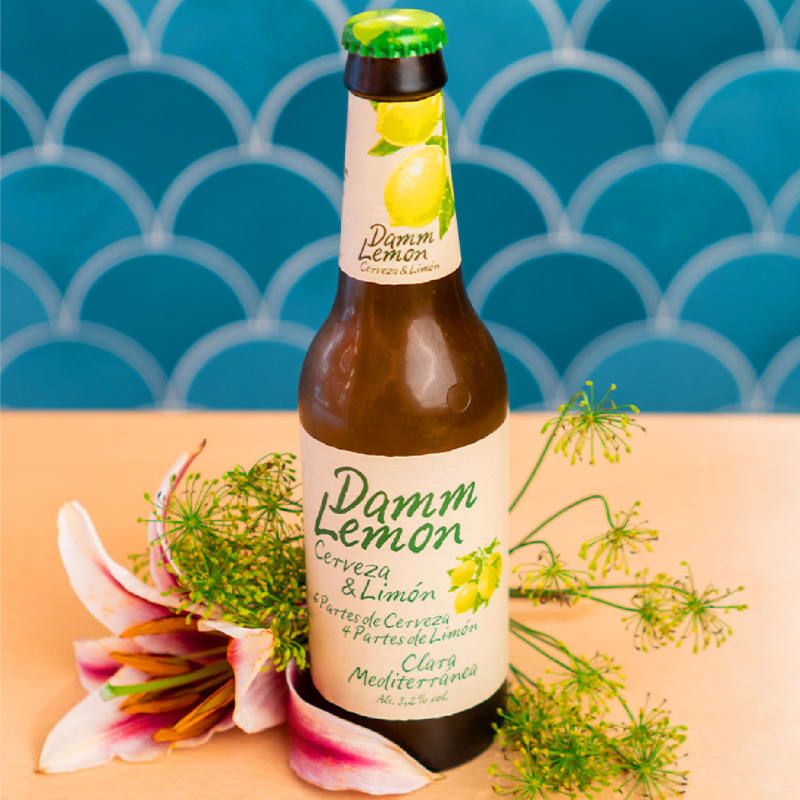CERVEZA damm LEMON