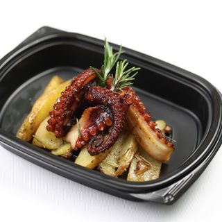 Polipo croccante con patate