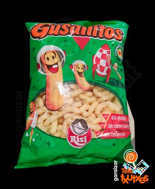 Gusanitos Familiar Sin Gluten 85Gr Risi