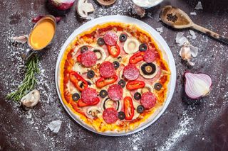 Pizza Quattro Stagioni mare