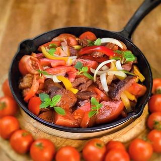 Телятина по-мексикански