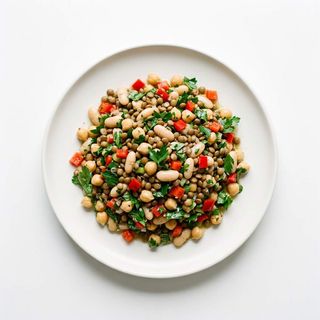 Insalata fredda di legumi