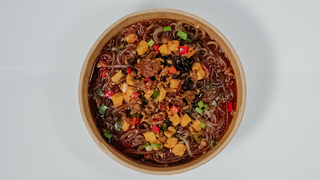 Жареная фунчоза императорская