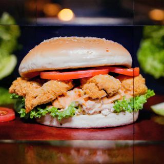 Hamburguesa De Pollo Crunchy