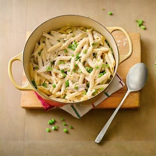 Pâte Penne Pollo Alfredo