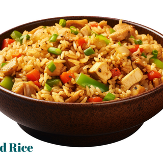  Veg Fried Rice (Жареный рис с овощами)