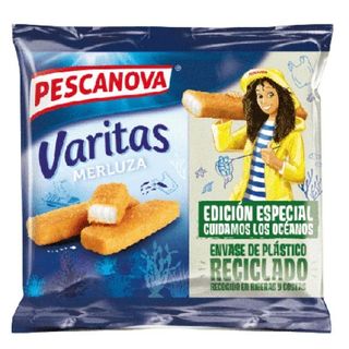 Varitas Merluza Enriquecidas Pescanova 450 Gr.