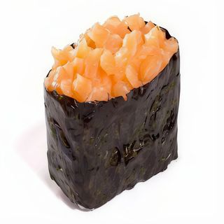 Gunkan Salmón con queso (2 Pzs.)