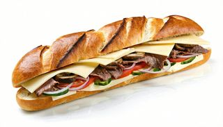 Panino cheesesteak