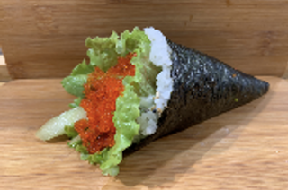 Temaki de Tobiko