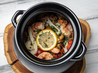 Мікс морепродуктів запечених в печі (350g)