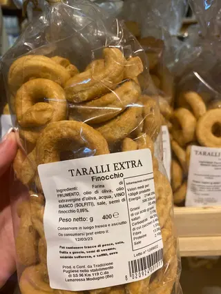 Taralli extra finocchio 400 g