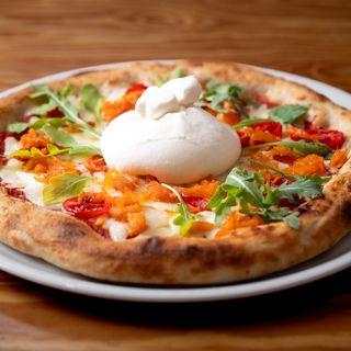 Pizza Salmón y Burrata Bio 30cm