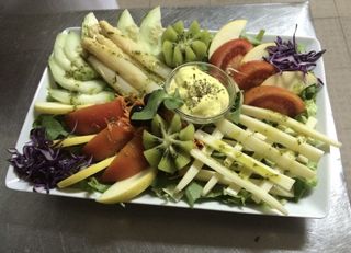 Salada de Espargos e Palmitos