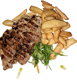 Ceafa de porc la gratar