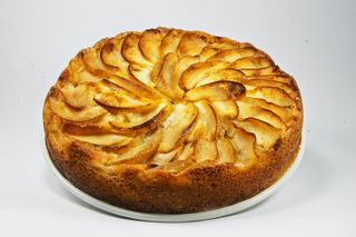 Torta di mele e mandorle