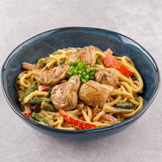 Вок із вершковим каррі