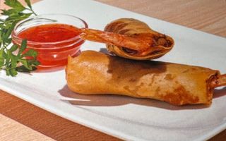 7A. Rollo Thai Con Gamba (3 Uds.)
