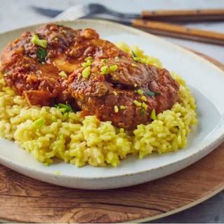 Ossobuco na Risotto