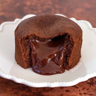 Coulant de chocolate negro