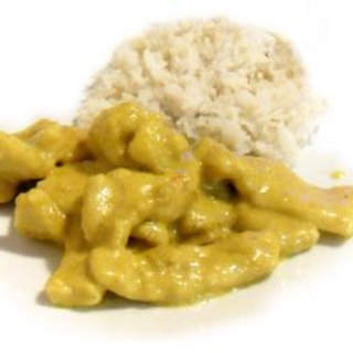 185 Maiale in salsa curry