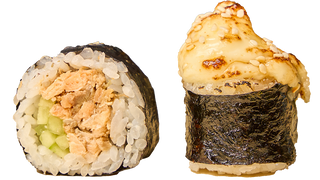 Печенный ролл Терияки