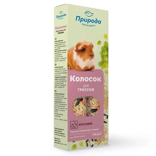 Колосок для гризунів фруктовий 140г