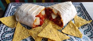 Burrito De Pastor Con Piña